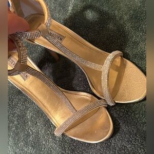 Steve Madden Gold Heels